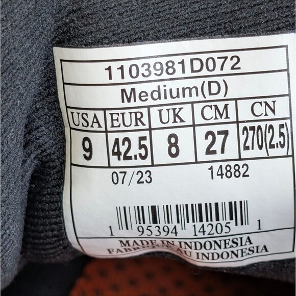 Brooks Men's Revel 6 Running Sneakers - Picture 8 of 9